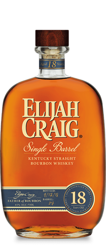 Elijah Craig Single Barrel 18 years